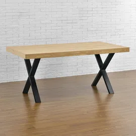 [en.casa] Tischgestell Greith 2er-Set 69 x 72 cm