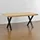 [en.casa] Tischgestell Greith 2er-Set 69 x 72 cm