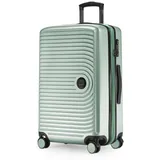 Hauptstadtkoffer Hartschalen-Trolley Mitte, 4 Rollen, Kofferset 3 Trolleys Hartschale TSA (S,M,L) grün