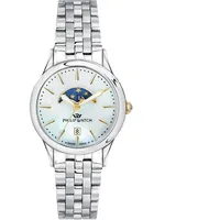 Damenuhr PHILIP WATCH MARILYN R8253596506 Edelstahl Mondphasen SWISS MADE