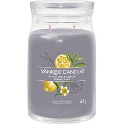 Yankee Candle, Duftkerzen, Duftkerze Black Tea & Lemon Signature Large Jar