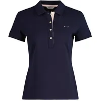 GANT Contrast Collar Kurzarm-poloshirt Evening Blue S