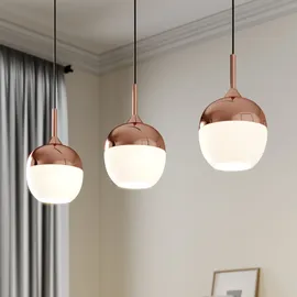 LINDBY Rangina 3-flg. 100 cm kugelförmig kupfer