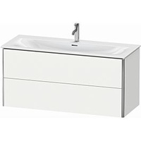 Duravit XSquare Waschtisch-Unterschrank XS432601818 121x56x47,8cm, weiß matt, 2 Schubkästen