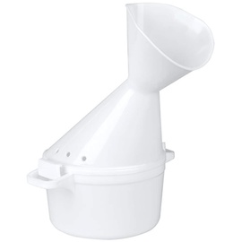 Servoprax Servocare Privat-Inhalator aus Kunststoff Weiß 2-teilig