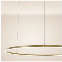 s.luce Ring 3-flg. Ø 120 cm rund gold