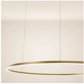 s.luce Ring 3-flg. Ø 120 cm rund gold