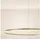 s.luce Ring 3-flg. Ø 120 cm rund gold