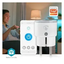 Nedis Schuko-Steckdose 10 A Weiß 1 St.