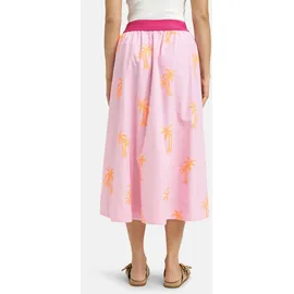 Milano Italy Sommerrock Damen Gestreift Pink 40