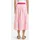 Milano Italy Sommerrock Damen Gestreift Pink 40