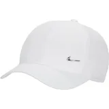Nike Dri-FIT Club Unstructured Metal Swoosh Cap Kinder 100 white