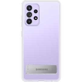 Samsung Clear Standing Cover Smartphone Cover EF-JA525 für Galaxy A55 | A52 5G Handy-Hülle, ausklappbarer Standfuß, Schutz Case, stoßfest, Transparent