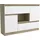 masseno Fiorenza 120 x 85 x 33 cm Sonoma Eiche / Weiß