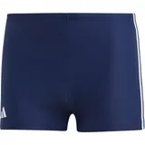 Adidas Classic 3-Streifen Boxer-Badehose Team Navy Blue 2 / White L