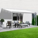 Aileenstore Terrassenüberdachung Sky Guard 312 cm weiß