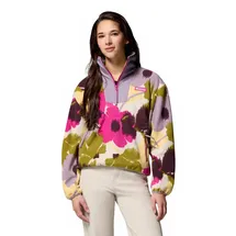 Columbia Pullover mit Halbem Reißverschluss Fuchsia / Ikatbloom XL