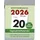 Zettler Tagesabreißkalender M 2026