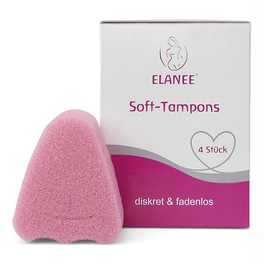 ELANEE Soft-Tampons 4 Stück Tampons & Menstruationscups 4 ct