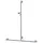 Keuco Plan Care Duschhandlauf mit Brausestange Aluminium silber-eloxiert 682/1263 mm