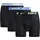 Nike Boxershorts unifarben schwarz/rosa L 3er Pack