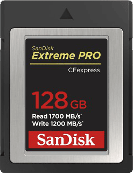 SANDISK Extreme Pro, CFexpress Speicherkarte, 128 GB, 1700 MB/s