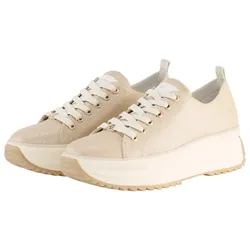 TOM TAILOR Damen Sneaker mit Plateau, gold, Uni, Gr. 40