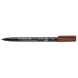 Folienstift Lumocolor M braun permanent