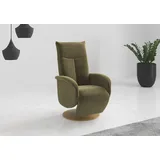 Home Affaire TV-Sessel Glendale Polyester 75 x 112 x 82 cm Grün mit Aufstehhilfe, 2 Motoren und Akku