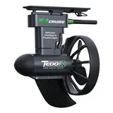 Camolech K4 400W bürstenloser SUP Motor, elektrischer Finnen-Paddel-Board-Booster für Kajak, 9,1 kg Schub Universal-Unterwasser-Schub-Kit mit Bluetooth-Fernbedienung & Kreuzfahrtsteuerung (Batterie