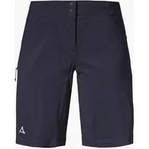 Schöffel Damen Danube Radhose kurz (Größe XL, blau)