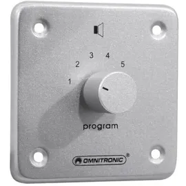 Omnitronic ELA-Programmwähler mono sil
