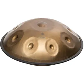 Sela Harmony Handpan Stainless Steel Gold - Bb2 Amara Stimmung - rostfrei & korrosionsbeständig - klangvolles Percussion-Instrument ohne Störgeräusche - Steel Hand-Pan 57 cm groß - inkl. Tasche
