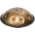 Sela Harmony Handpan Stainless Steel Gold - Bb2 Amara Stimmung - rostfrei & korrosionsbeständig - klangvolles Percussion-Instrument ohne Störgeräusche - Steel Hand-Pan 57 cm groß - inkl. Tasche