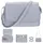 Alessandro Salvatore Florenz 12975 Schultertasche Leder Grau