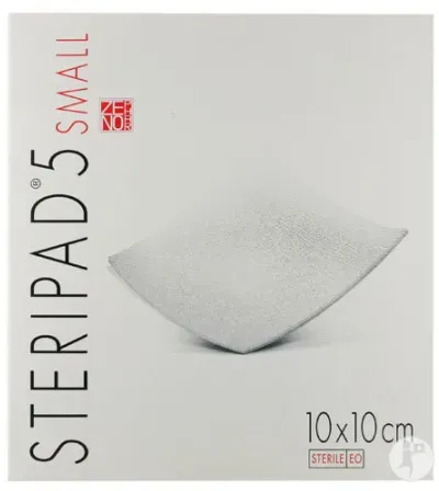 Steripad 5 Sterile Kompressen 10x10cm Small 12 Stück
