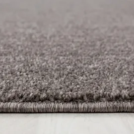 Ayyildiz Ata Kurzflorteppich Ø 120 cm mokka