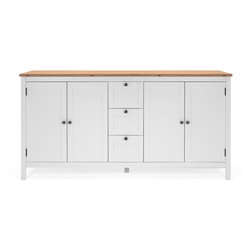 Finori Bergen 51 Sideboard Holzwerkstoff Weiß/Artisan Oak