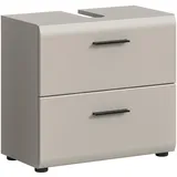 xonox.home Waschbeckenunterschrank 60 x 55 x 30 cm Beige