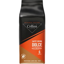 Cellini CAFFÈ CREMA DOLCE Kaffeebohnen 1,0 kg