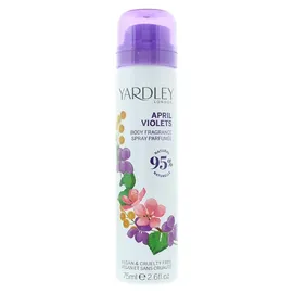 Yardley April Violets Body Spray 75 ml