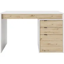 Phoenix Roba Schreibtisch »Salice« - 120x60x76cm - braun - Holz / Acryl