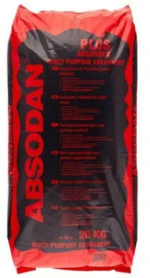 Granulat, Ölbinder Absodan Plus, Ausführung Universal, feine Körnung, für Verkehrsflächen, 20 kg