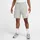 Nike Herren in dark grey heather-light smoke grey-white, Größe S grau DK grau heat), Obermaterial: 58% Baumwolle, 23% Viskose, 19% Polyester, Hosen Shorts, aus French Terry, mit Kordelverschluss, lässiger Schnitt