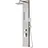 Badplaats Duschpaneel Monterra 140 x 20 cm – Aluminium-duschset