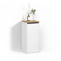 livinity® Paolina Badschrank 40,2 x 88,2 cm Weiß/Artisan