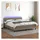 vidaXL Boxspringbett mit Matratze & LED Taupe 180x200 cm Stoff
