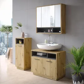 Vicco Badmöbel-Set Beatrice 3 Teile