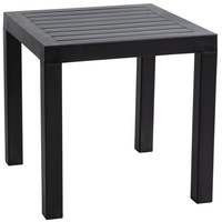 Clp Ocean Beistelltisch 45 x 45 x 45 cm schwarz