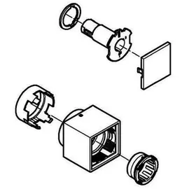 Grohe Grohtherm Cube Absperrgriff Aquadimmer, 49092AL0,